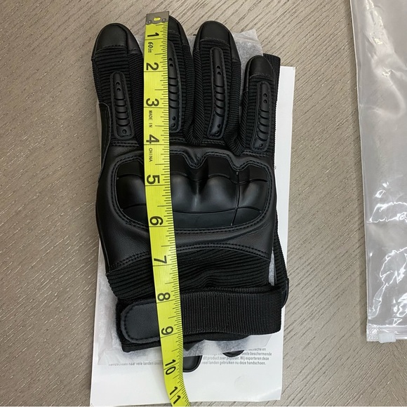 Wtactful Tactical Black Protective Gloves For Men Size Large - Picture 6 of 10